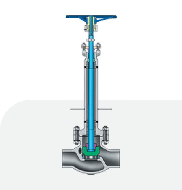 Velan Cast Steel Cryogenic Globe Valve