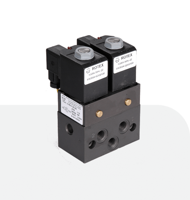 Rotex 5 Way Solenoid Valve Model 57400