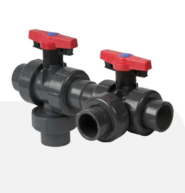 Spears 3 way Ball Valve