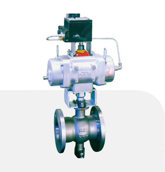 KTM Valve, Jual Valve KTM, Distributor Valve, KTM Stockist Valve, KTM Valve Indonesia, KTM Segmented Ball Valve, KTM Dual­V Hi­Performance Control Ball Valve