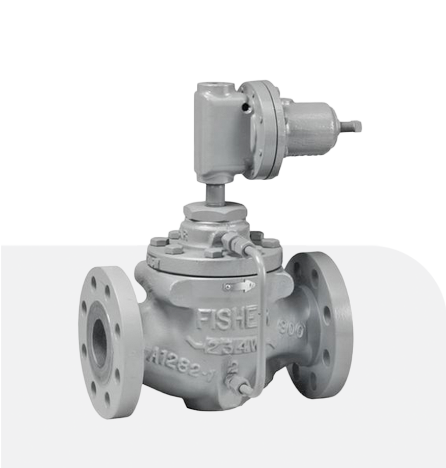 Fisher 63EG-98HM Pilot-Operated Relief Valve